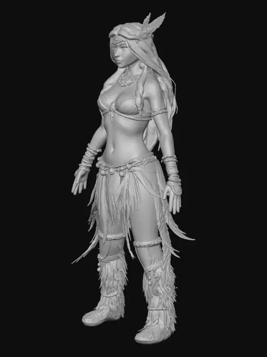 3D model for Warrior Spirit