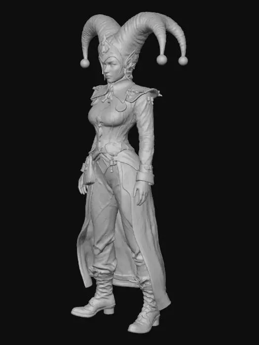 3D model for Harlequin Elegance