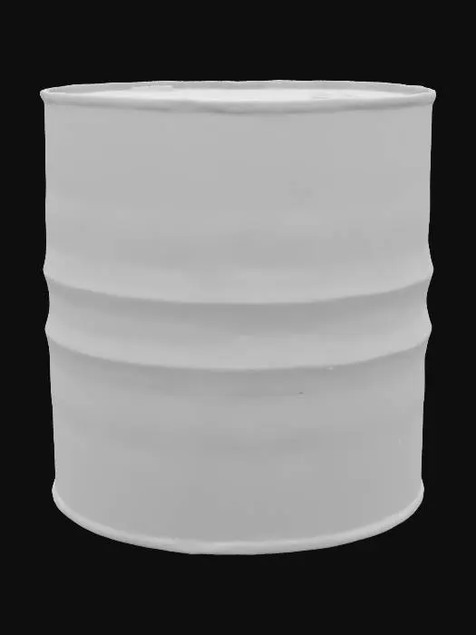 3D model for an old fuel drum