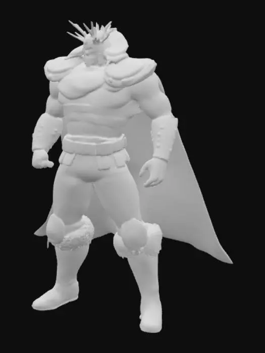 3D model for Warrior King