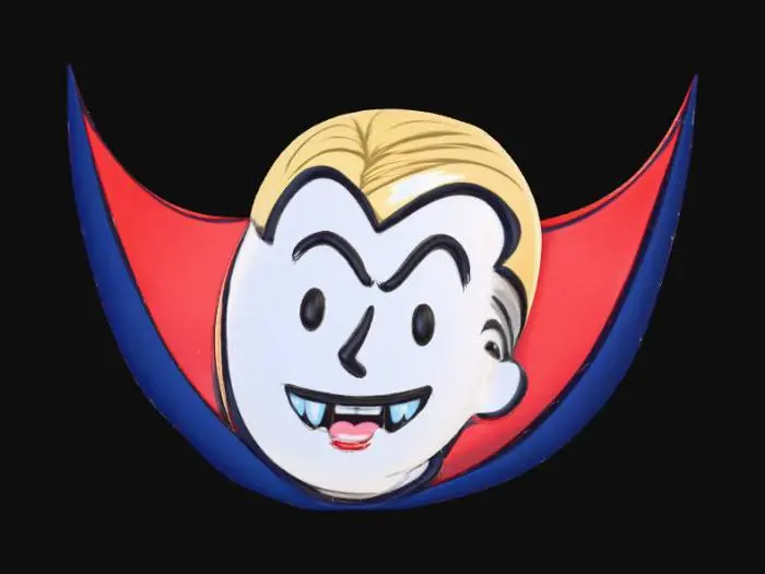 3D model for Vampire Vault Boy