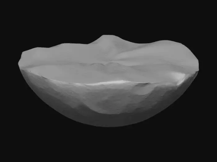 3D model for Purple Crystal Fragment