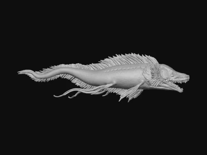 3D model for Green Abyssal Predator