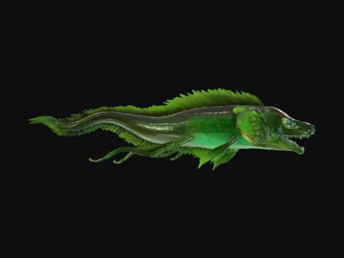 3D model for Green Abyssal Predator