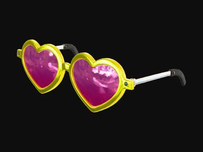 3D model for Heart-Shaped Shades