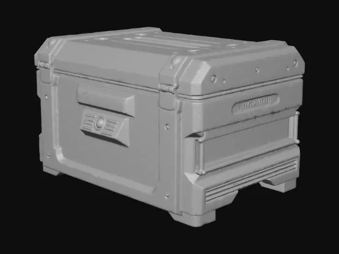 3D model for Vault-Tec Crate