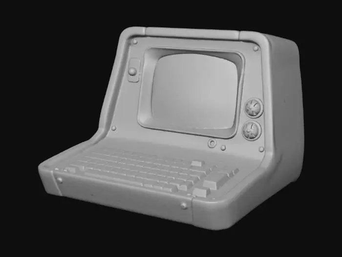 3D model for Retro Terminal