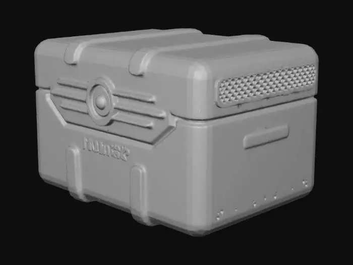 3D model for Vault Crate