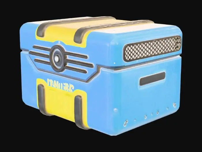 3D model for Vault Crate