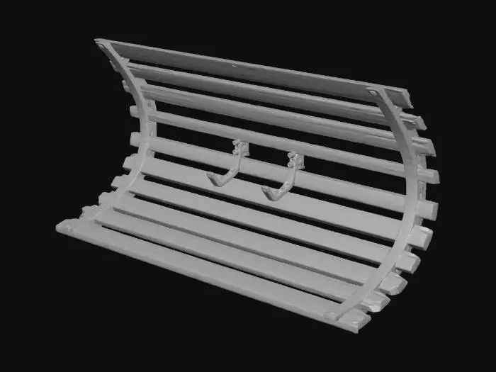 3D model for Rustic Cage in Shadows