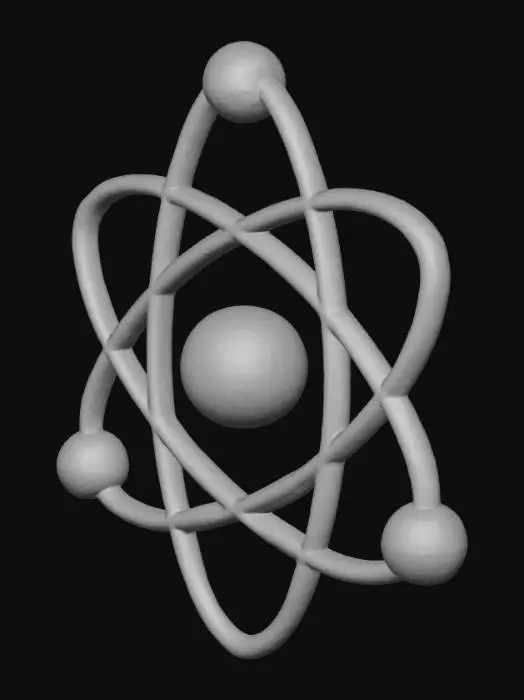 3D model for Atom Symbol