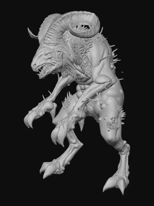 3D model for Sheepsquatch