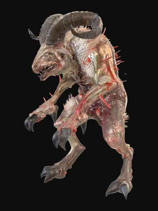 3D model for Sheepsquatch