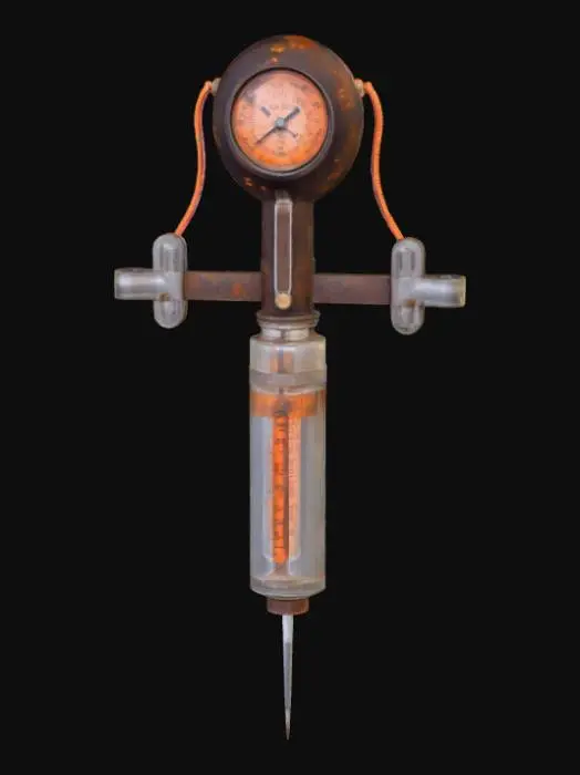 3D model for Rustic Gauge Syringe