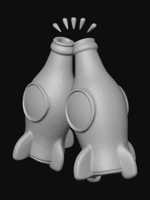 3D model for Nuka Cola Cheers