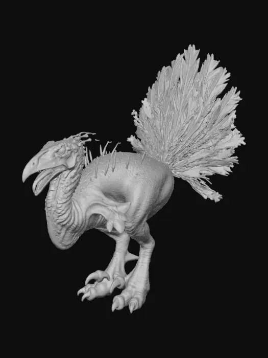 3D model for Feathered Sentinel
