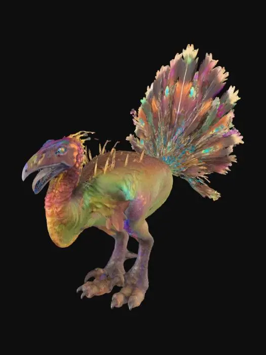 3D model for Feathered Sentinel