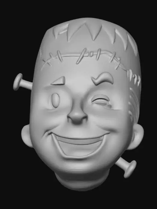 3D model for Frankenstein Vault Boy