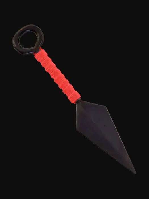 3D model for Kunai with Red Handle