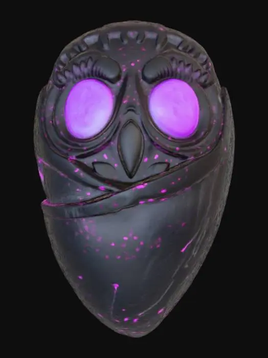 3D model for Wise Mothman Stone