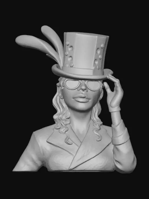 3D model for Eccentric Elegance