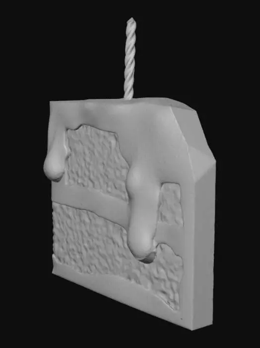 3D model for Slime Cake Slice