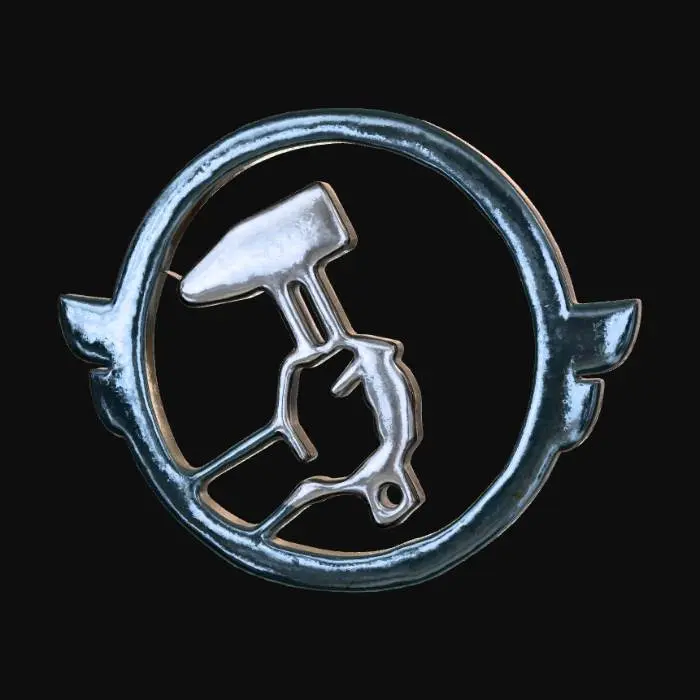 3D model for Worker Emblem