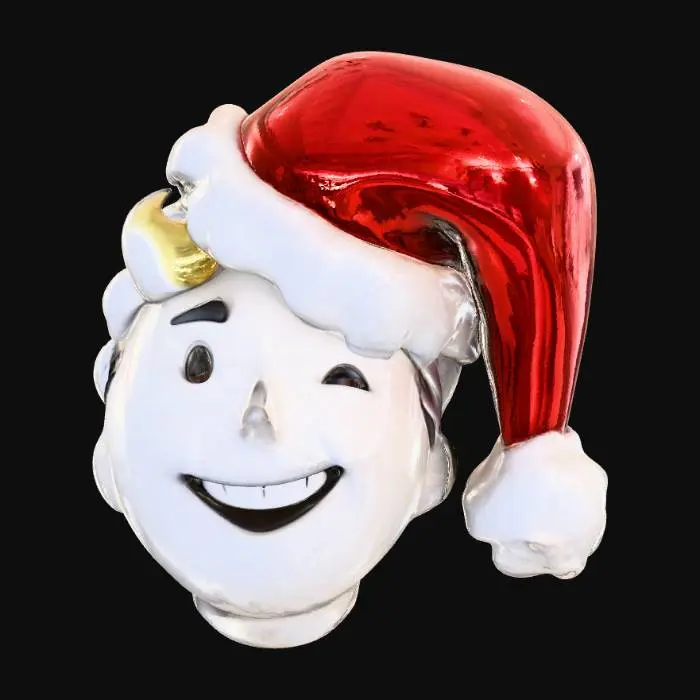3D model for Vault Boy Santa