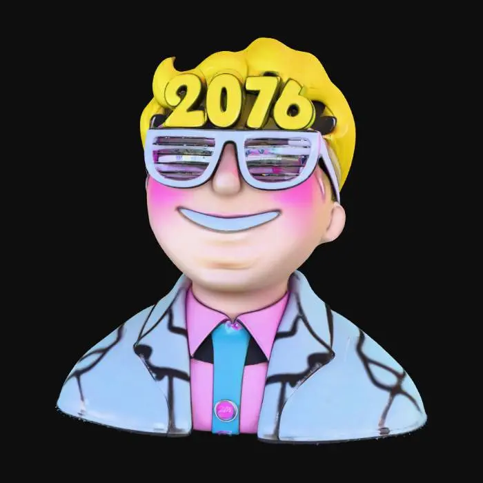 3D model for Vault Boy 2076