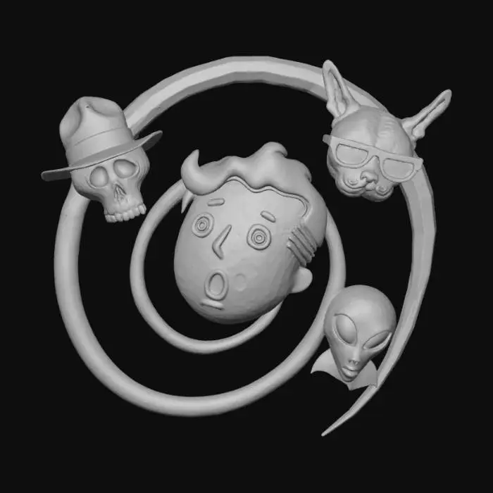 3D model for Spiral Encounters