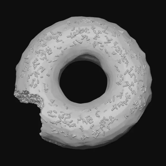 3D model for Pink Frosted Delight