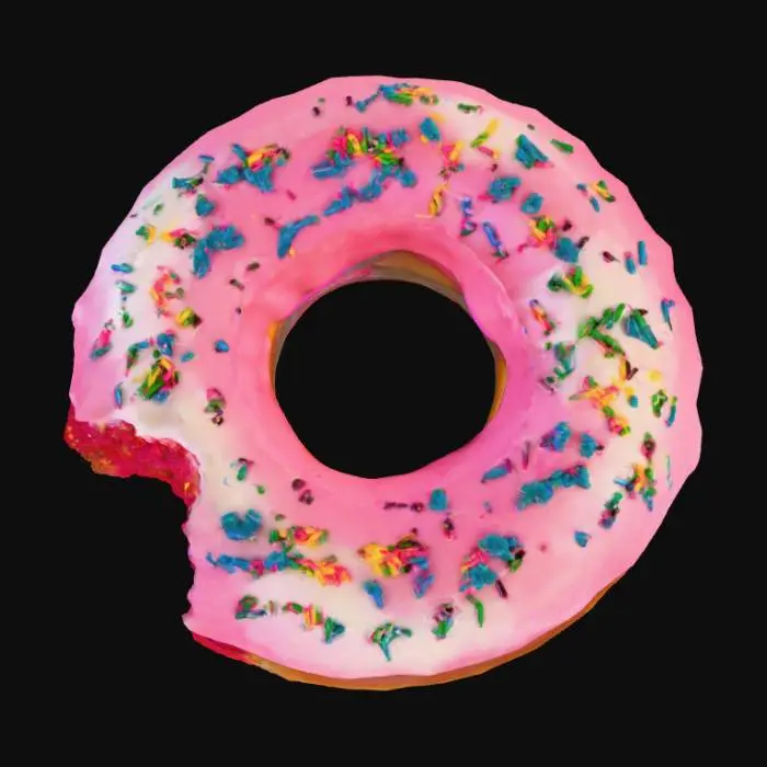 3D model for Pink Frosted Delight