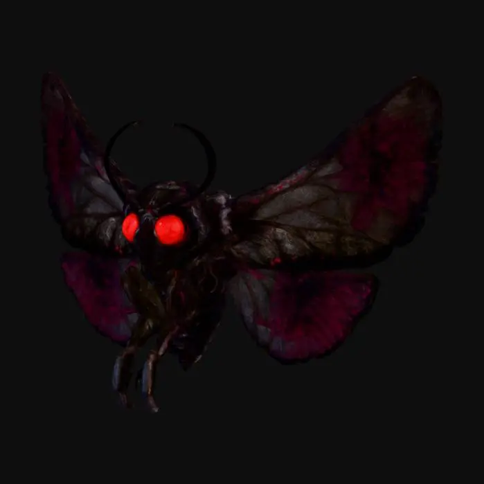 3D model for Mothman