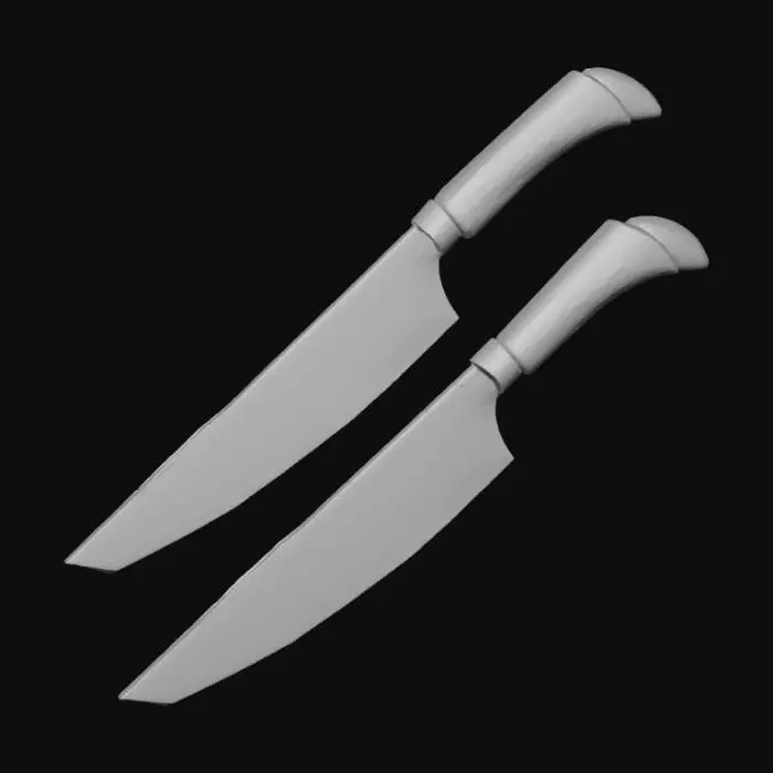 3D model for Twin Blades