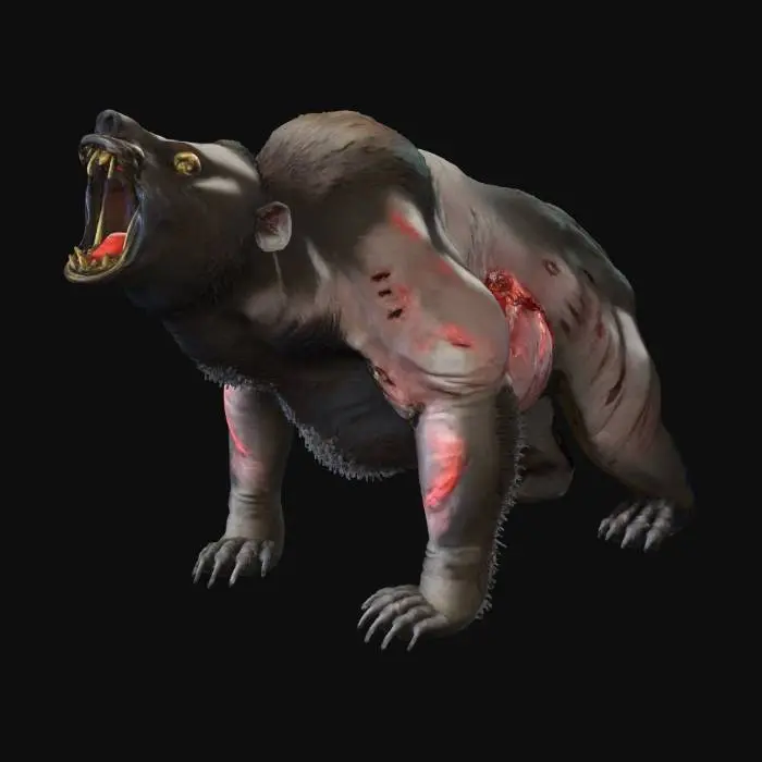 3D model for Mutant Bear Roar