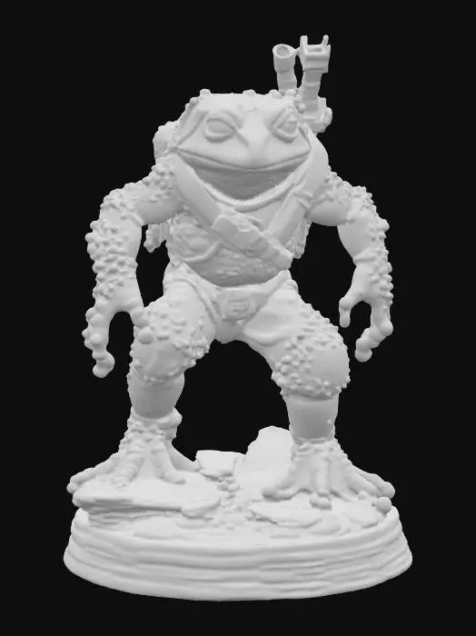 3D model for Battle Toad Warrior