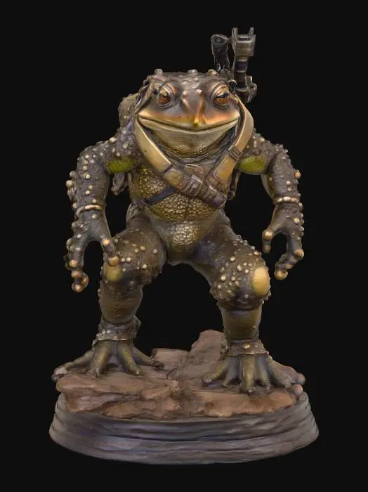 3D model for Battle Toad Warrior