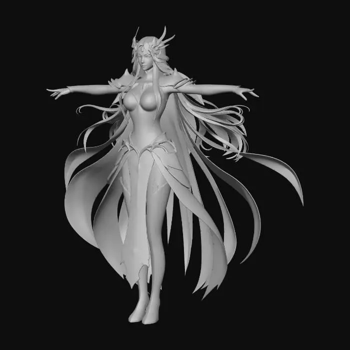 3D model for princesa