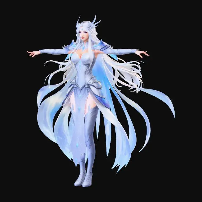 3D model for princesa