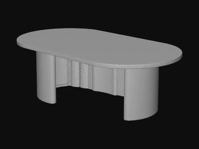 3D model for Oval Elegance Table
