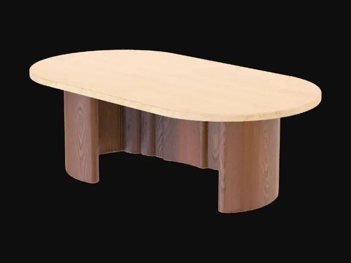 3D model for Oval Elegance Table