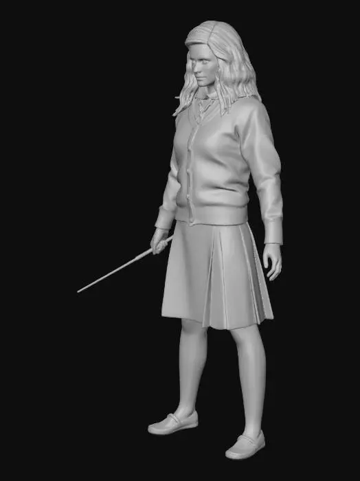 3D model for Wizarding Heroine