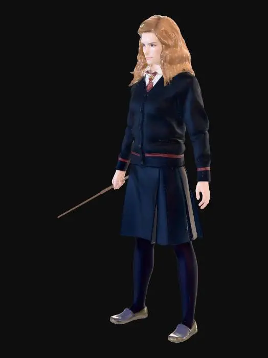 3D model for Wizarding Heroine