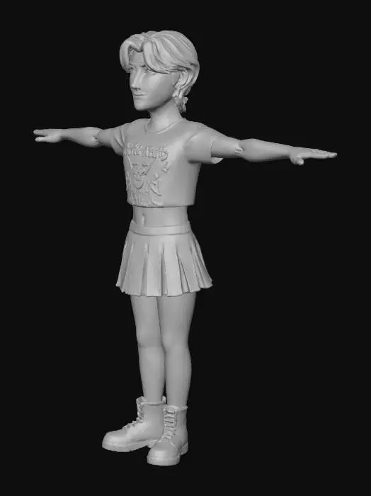 3D model for Femboy