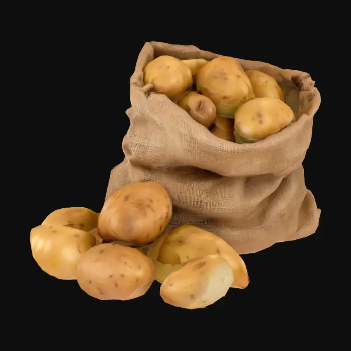 3D model for Potato Harvest