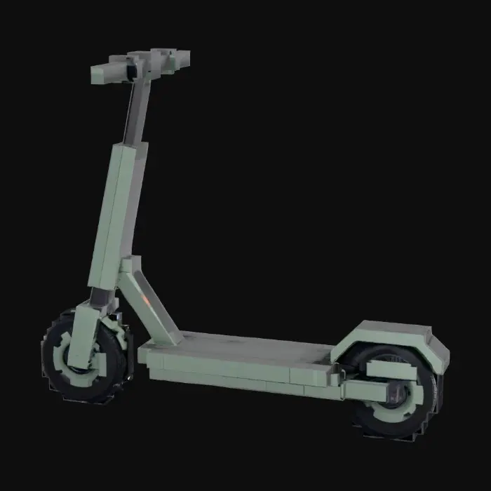 3D model for Pixel Ride