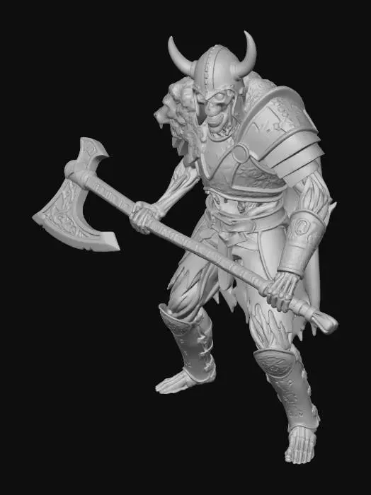 3D model for Icebound Warlord