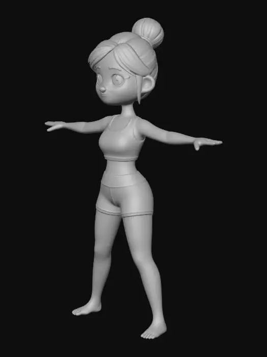3D model for Yoga Pose Practice