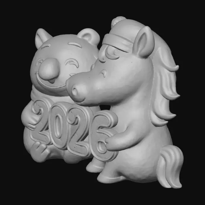 3D model for 2026 Celebration Duo