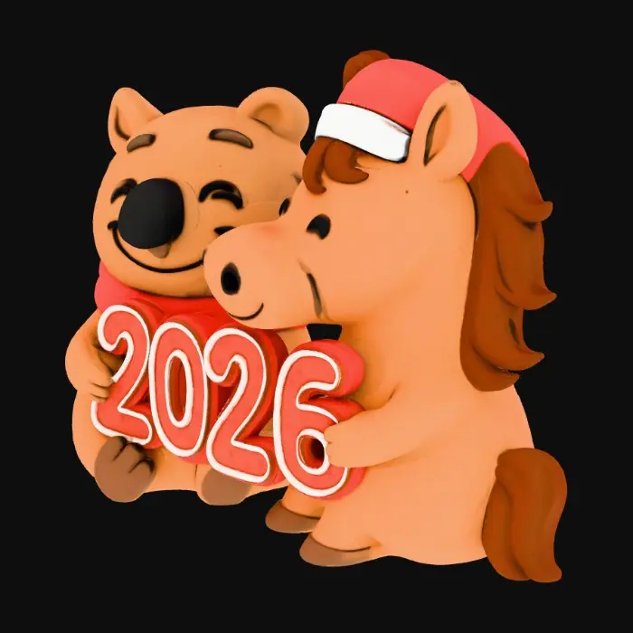 3D model for 2026 Celebration Duo